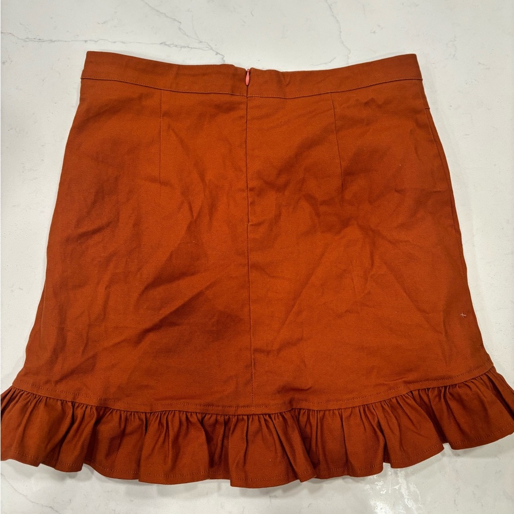 Rust colored skort - Picture 2 of 4